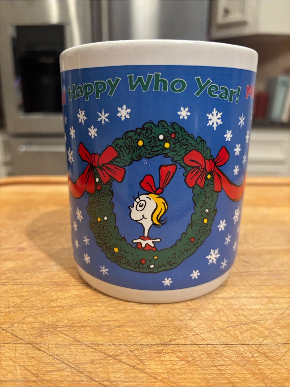 Hallmark Dr. Seuss / Grinch oversized Ceramic Mug - 25oz